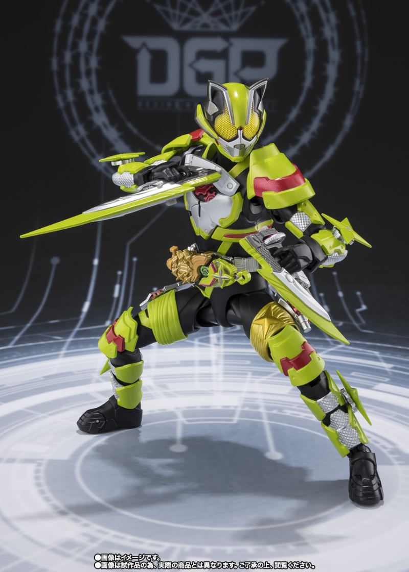 SHFiguarts Kamen Rider Tycoon Fever Ninja Form & Kekera (frog figurine) set