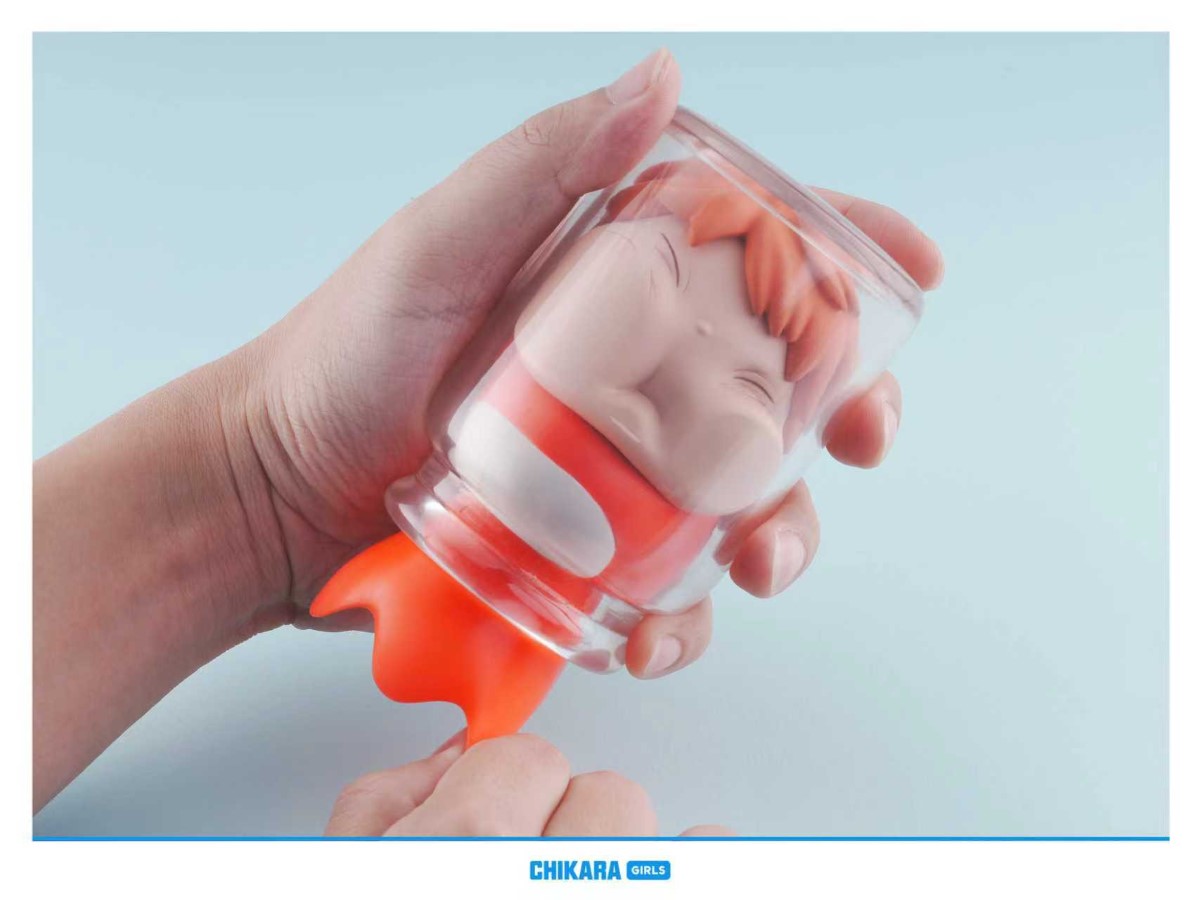 Ponyo in Bottle - Ponyo on the Cliff