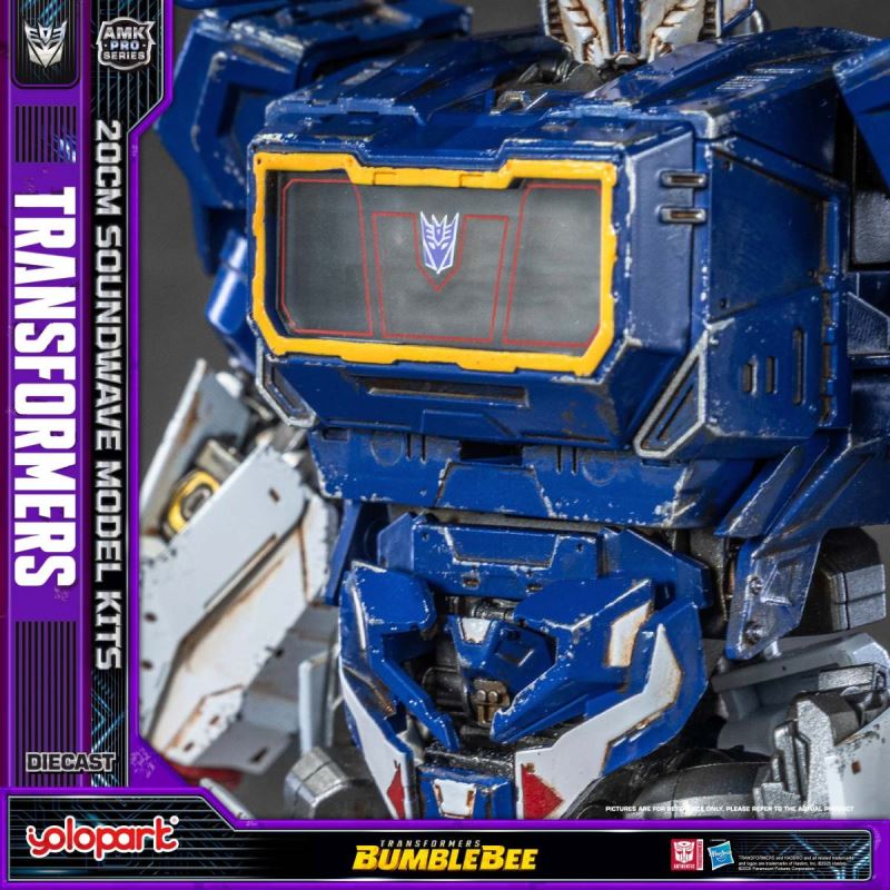 Transformers: Bumblebee AMK PRO Series 20cm Soundwave Model Kit