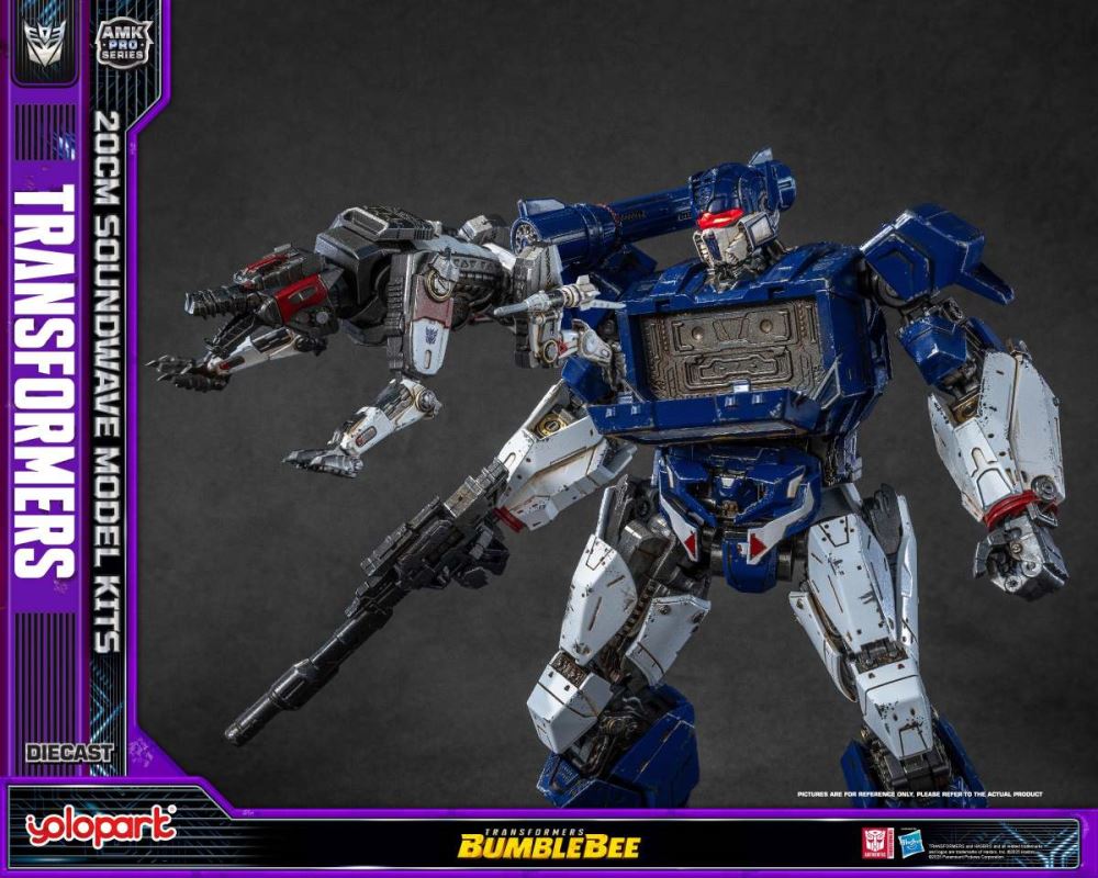 Transformers: Bumblebee AMK PRO Series 20cm Soundwave Model Kit