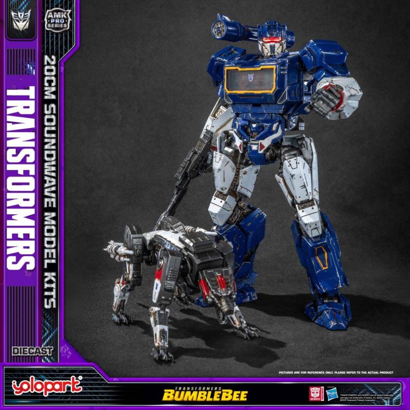 Transformers: Bumblebee AMK PRO Series 20cm Soundwave Model Kit