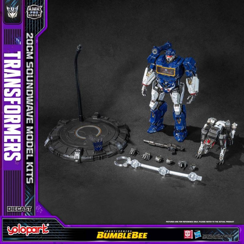 Transformers: Bumblebee AMK PRO Series 20cm Soundwave Model Kit