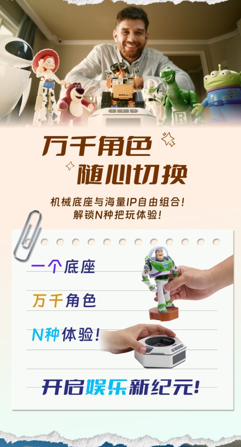 Mini Robot Series Set - Toy Story & WALL-E