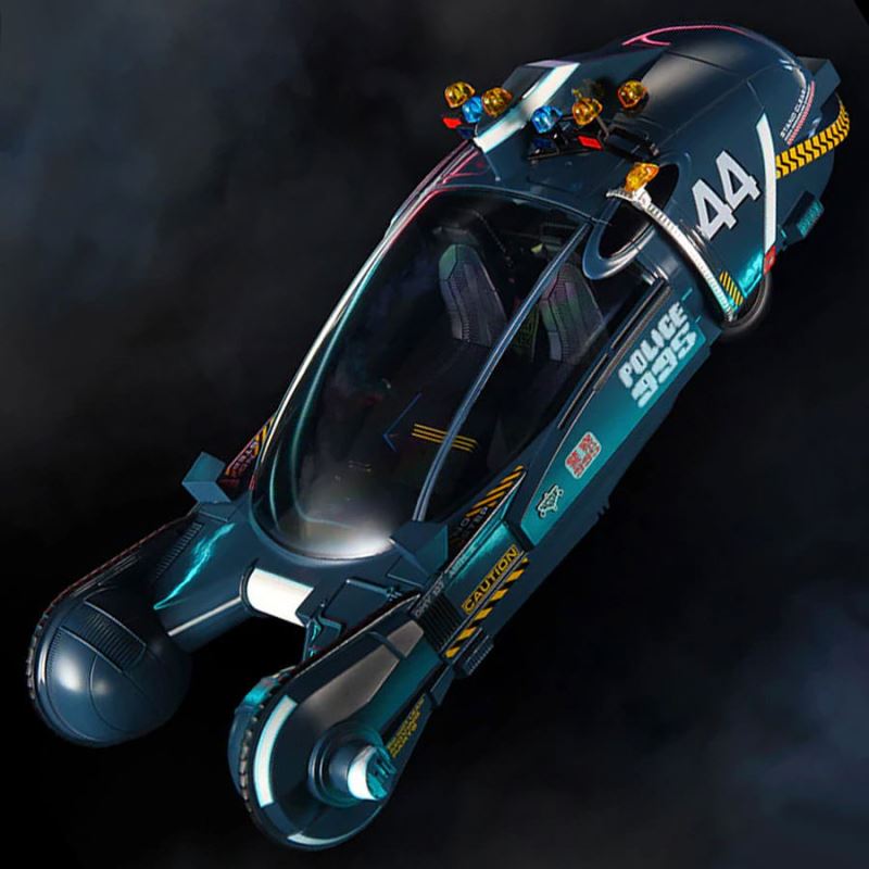 Blade Runner 2049 Deckard's Spinner Car