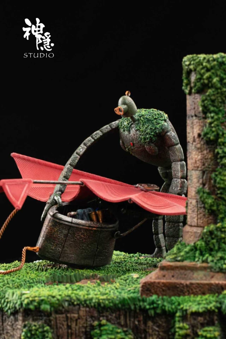 First encounter in the cloud - Castle in the Sky