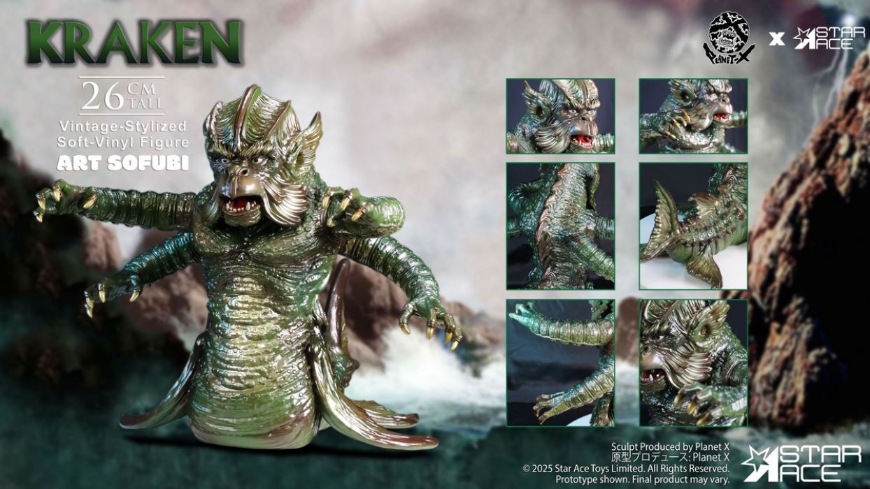 Ray Harryhausen Series - Dragon Man Kraken Vintage (Special Edition)