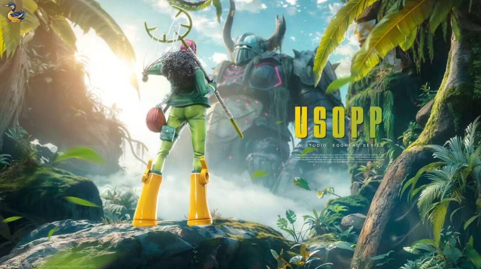 Usopp Egg Island - One Piece