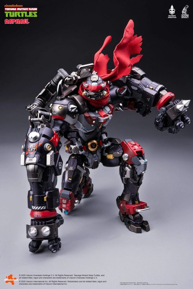 Teenage Mutant Ninja Turtles: Raphael MechaHeat 40th Anniversary Version