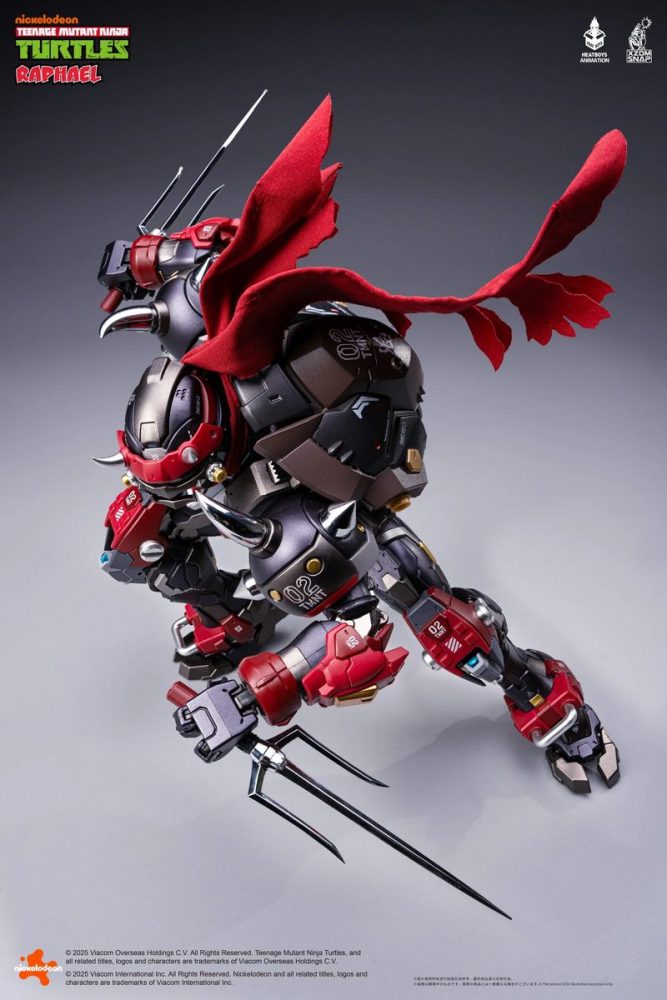 Teenage Mutant Ninja Turtles: Raphael MechaHeat 40th Anniversary Version