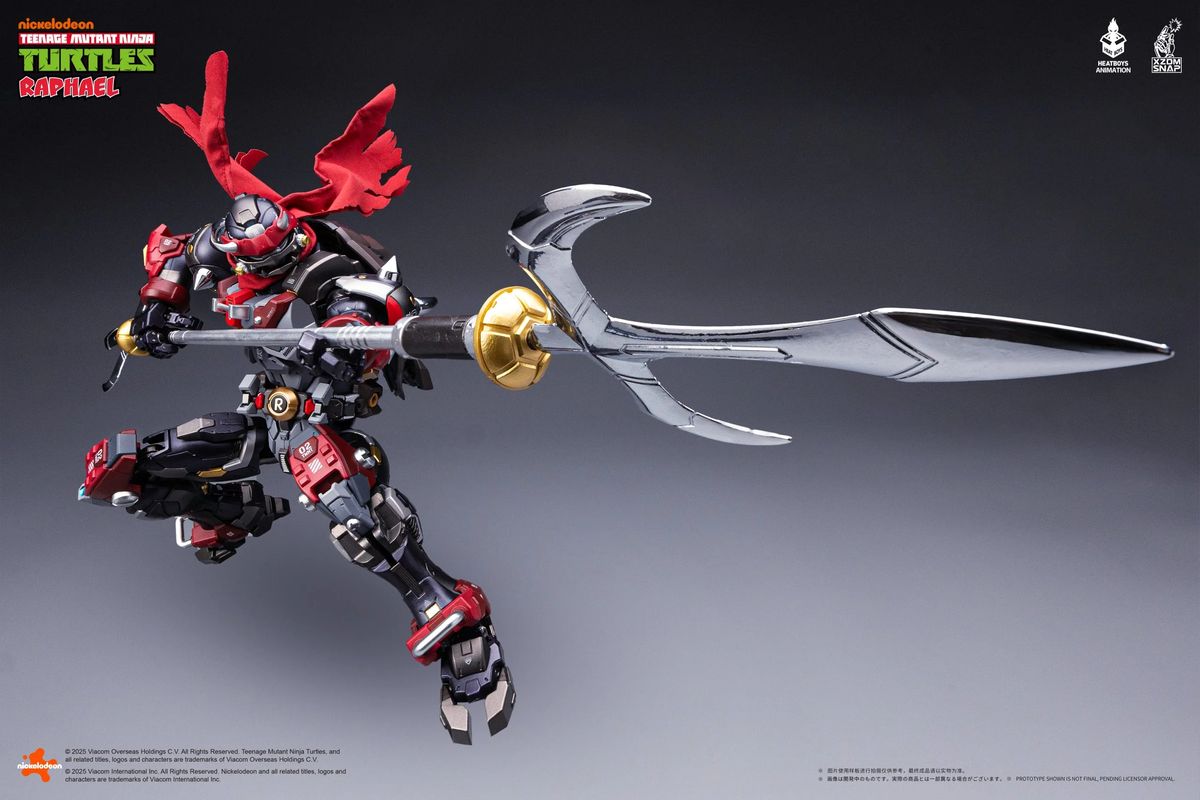 Teenage Mutant Ninja Turtles: Raphael MechaHeat 40th Anniversary Version