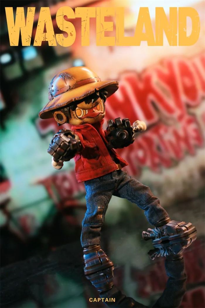 WASTELAND WAR CHRONICLES Post Apocalyptic Mecha Art Toys