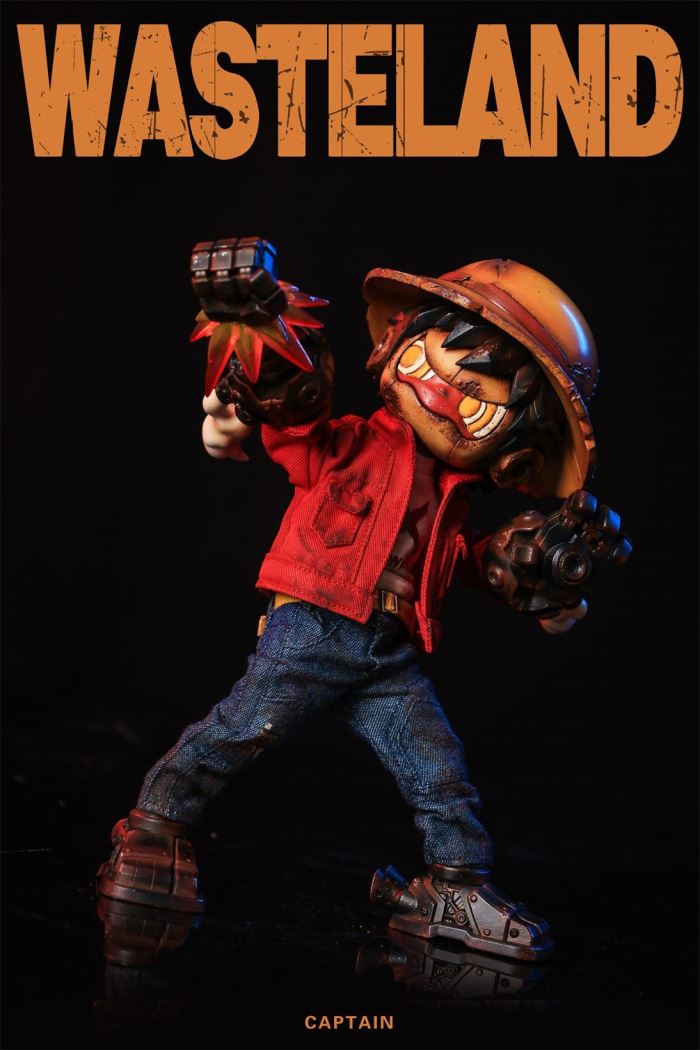 WASTELAND WAR CHRONICLES Post Apocalyptic Mecha Art Toys