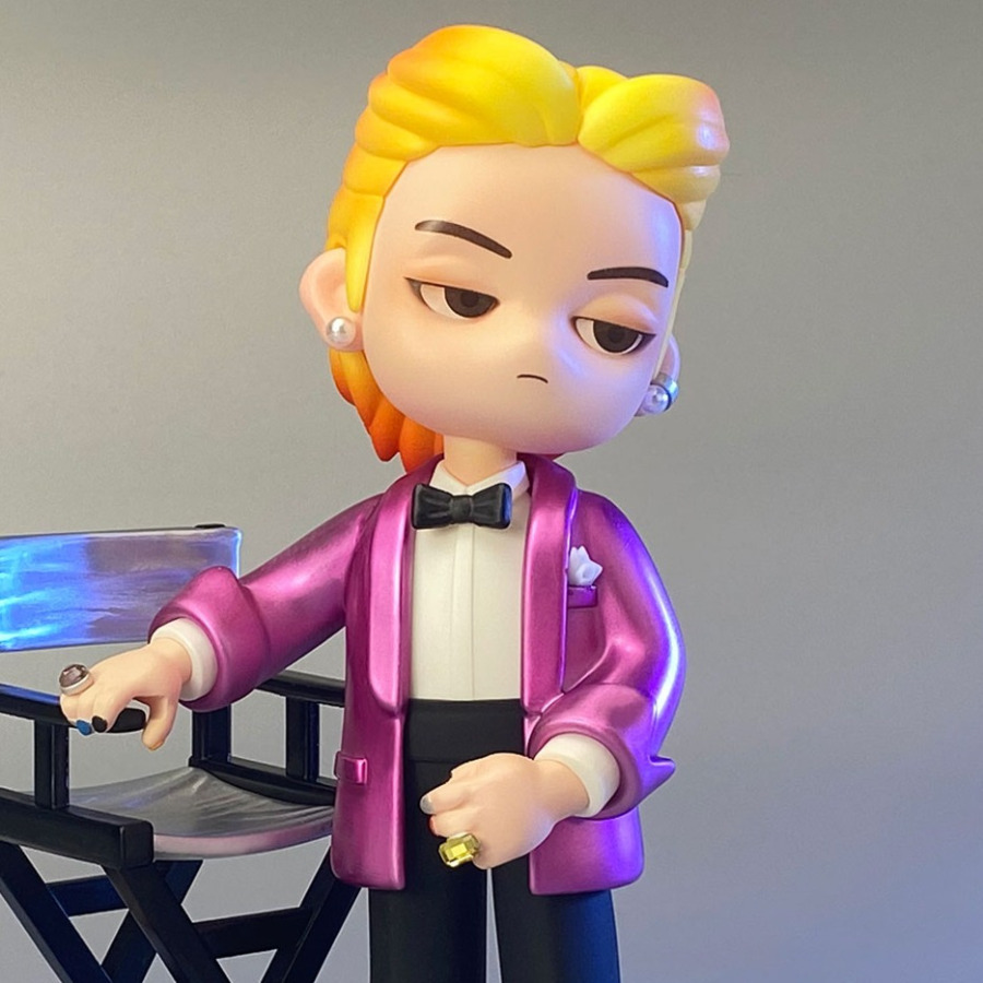 G-DRAGON GD Quan Zhilong 3RD ALBUM D-1 POSTER 1/12