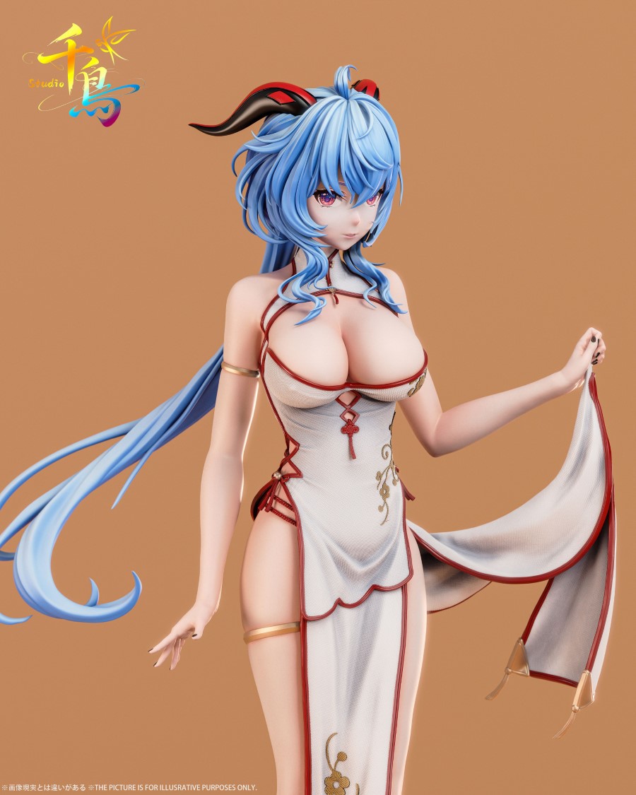 Chinese style cheongsam Ganyu - Genshin Impact