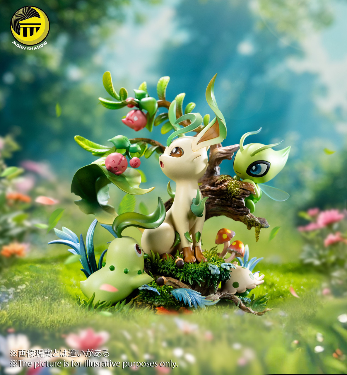 Leafeon Group - Pokemon