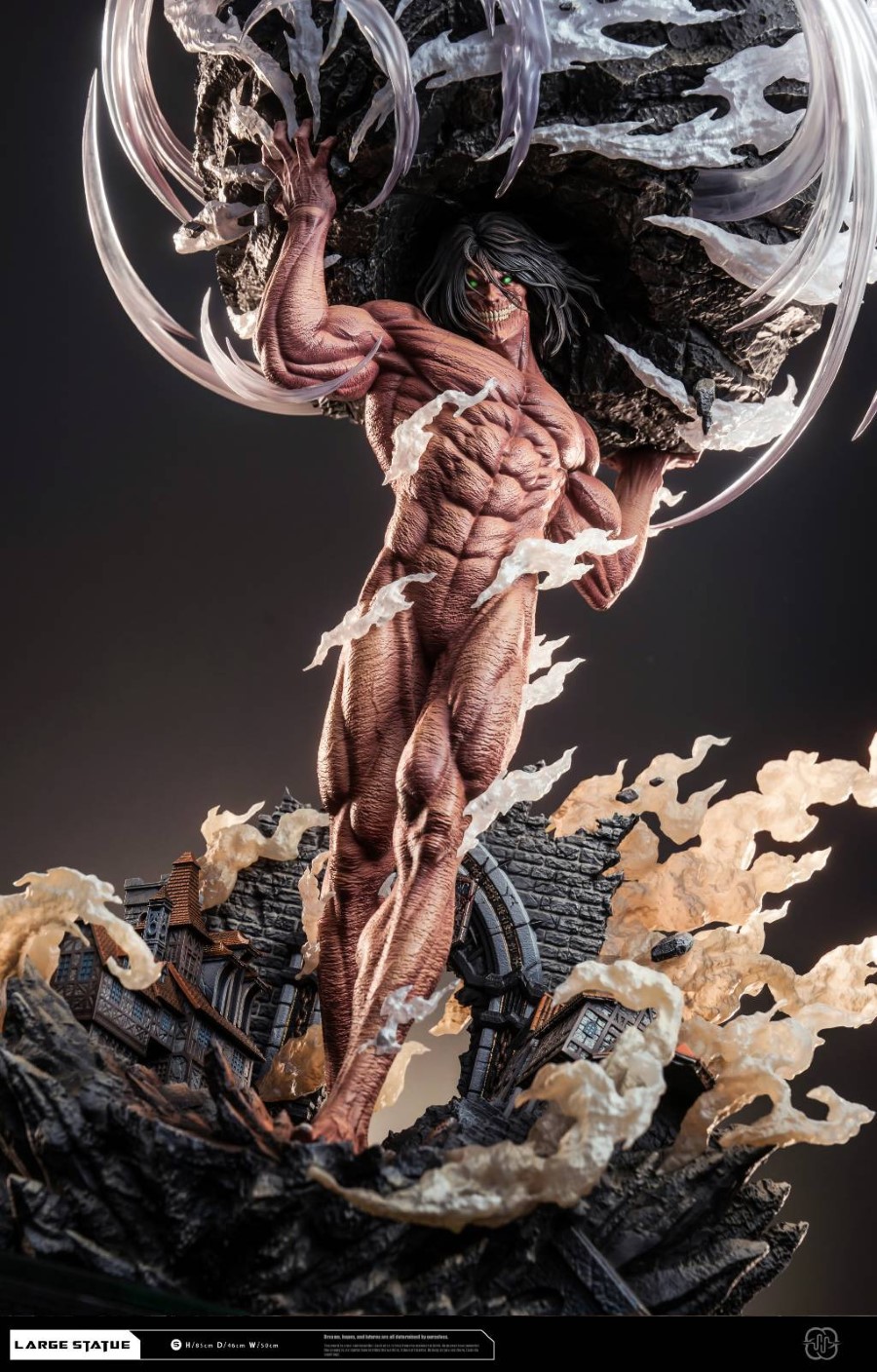 Eren Blocks the Gate - Attack on Titan