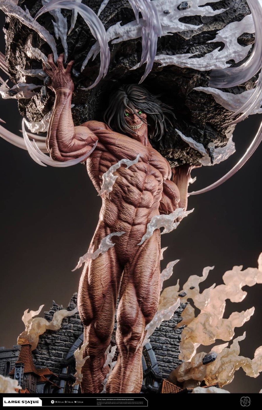 Eren Blocks the Gate - Attack on Titan