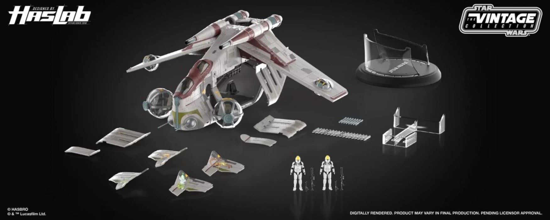 Star Wars Infantry Low Altitude Assault Transport (LAAT/i Gunship)