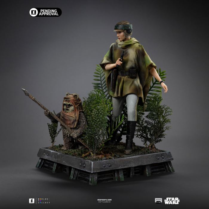 Leia and Wicket - Star Wars