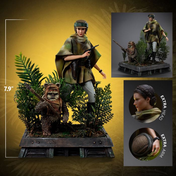 Leia and Wicket - Star Wars