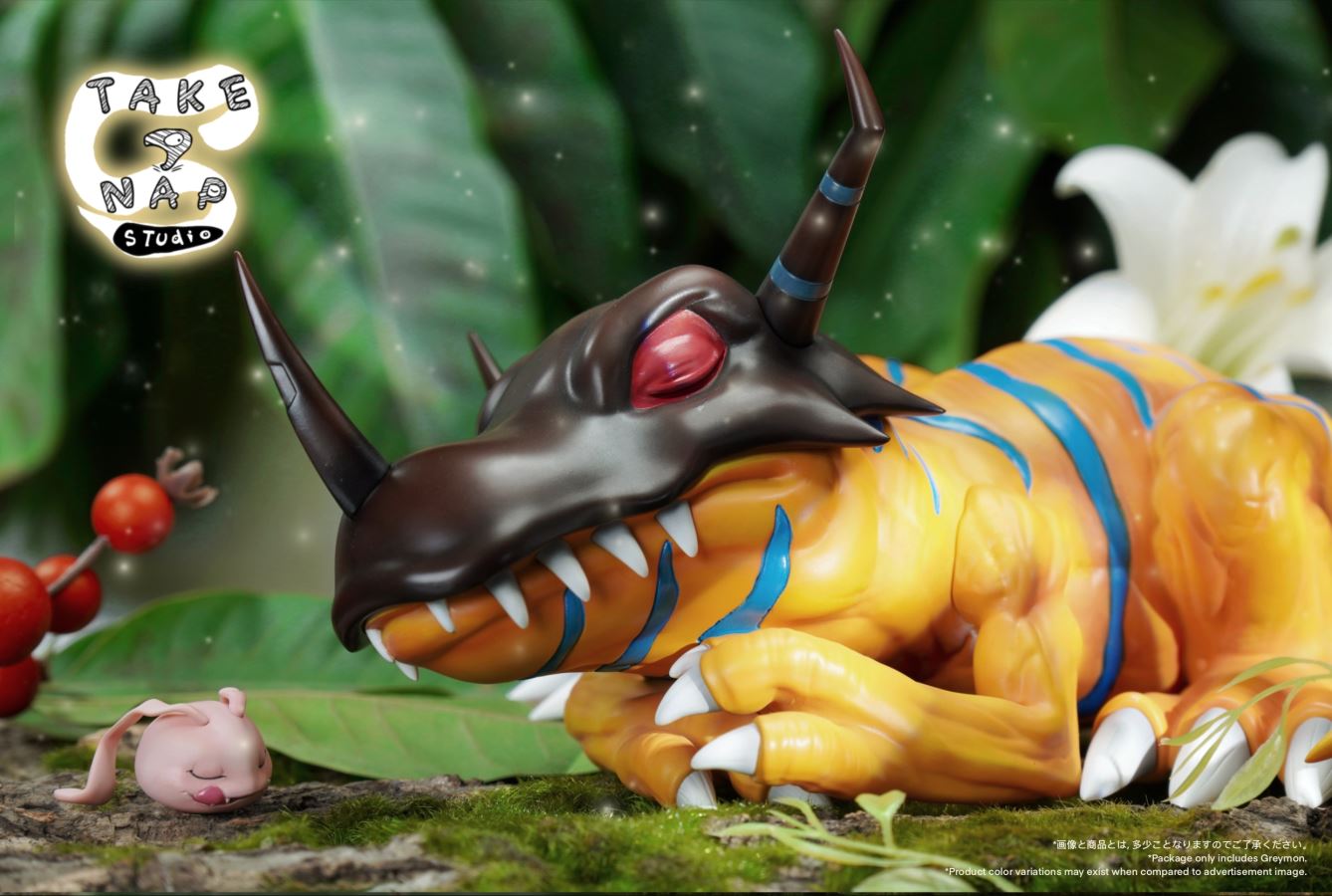 Sleeping Greymon - Digimon