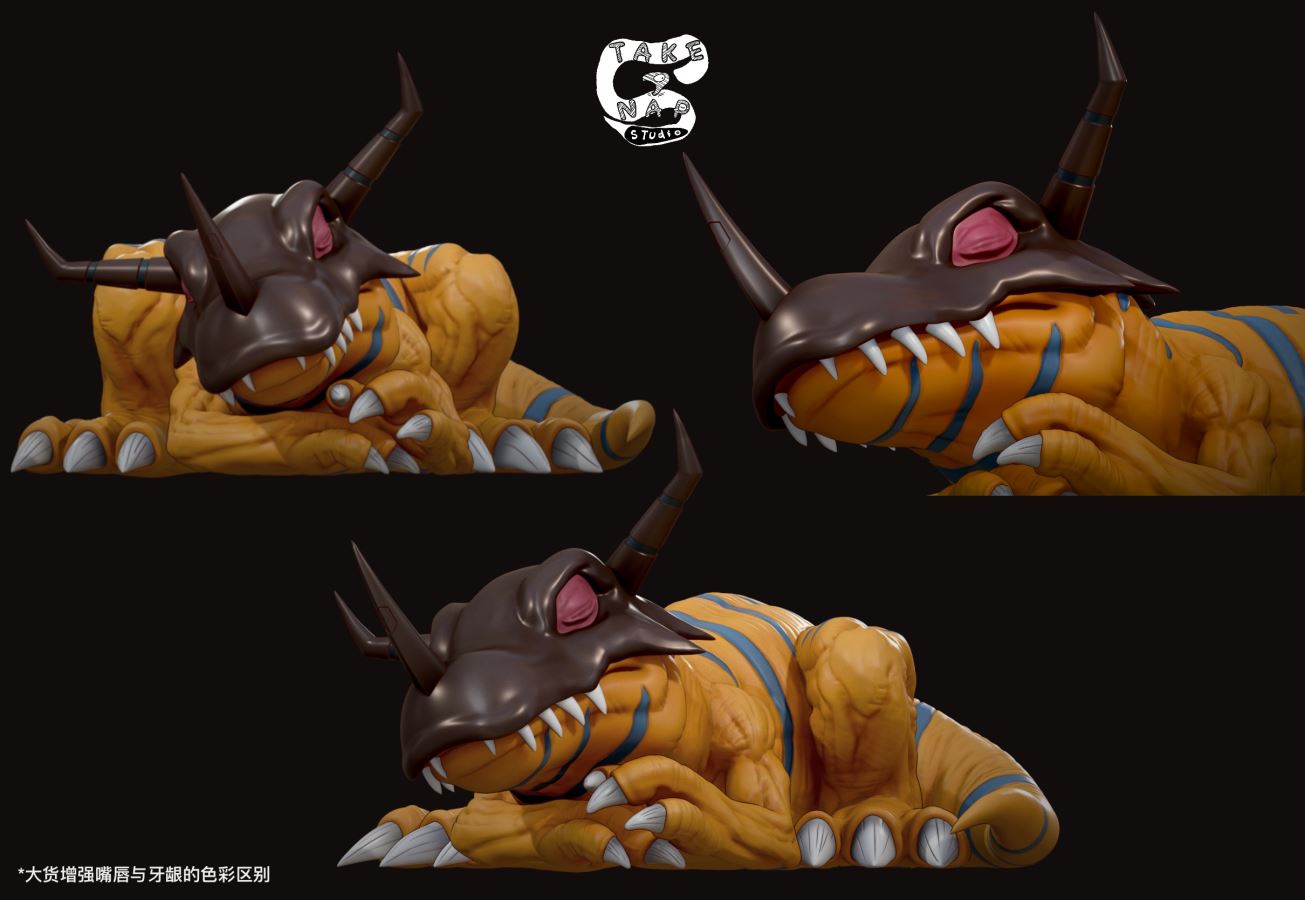 Sleeping Greymon - Digimon