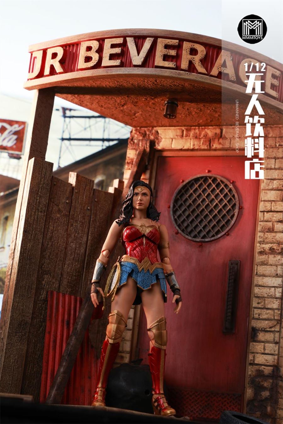 Unmanned Beverage Shop 1/12 scene decoration