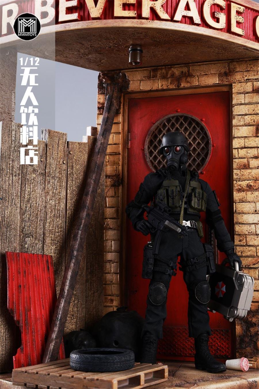 Unmanned Beverage Shop 1/12 scene decoration