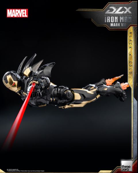 Marvel Studios: Infinity Saga DLX Iron Man Mark 7 (Black x Gold)