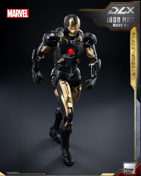 Marvel Studios: Infinity Saga DLX Iron Man Mark 7 (Black x Gold)