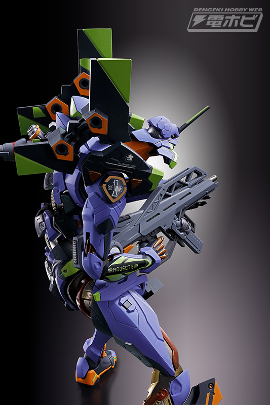 METAL BUILD Evangelion Unit 01 30th with the spear of Gaius