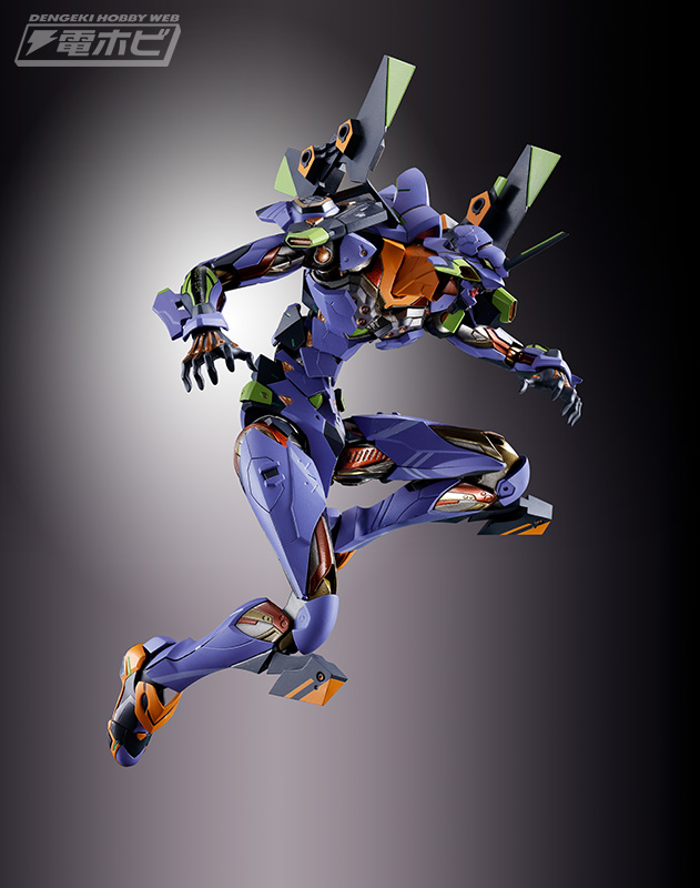 METAL BUILD Evangelion Unit 01 30th with the spear of Gaius