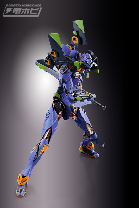 METAL BUILD Evangelion Unit 01 30th with the spear of Gaius