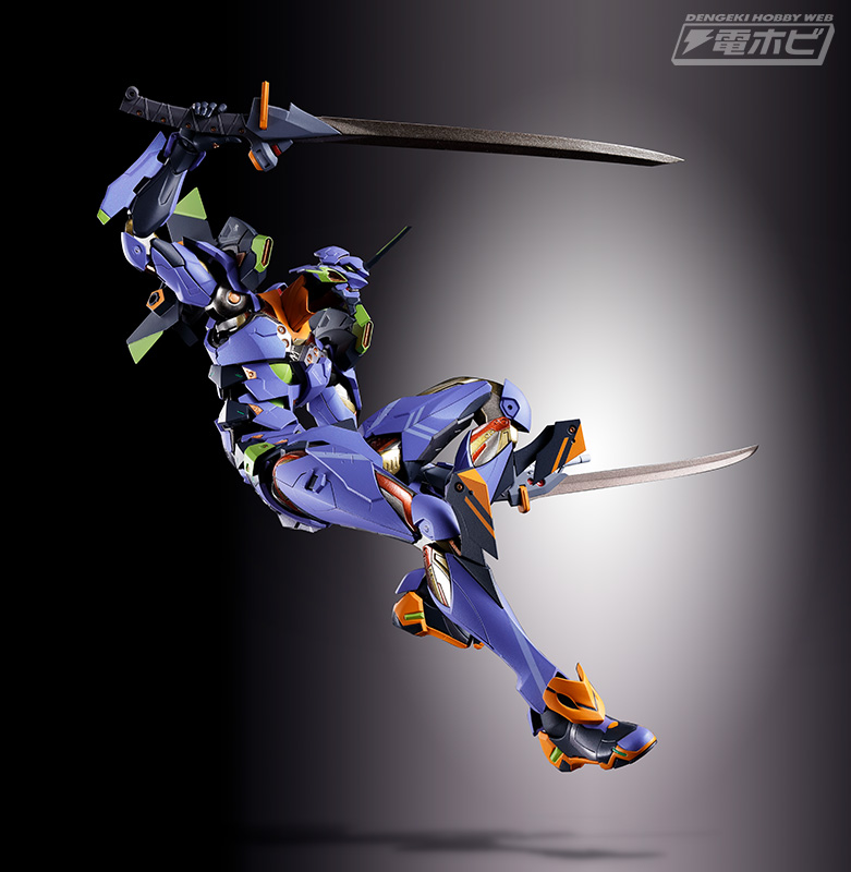 METAL BUILD Evangelion Unit 01 30th with the spear of Gaius