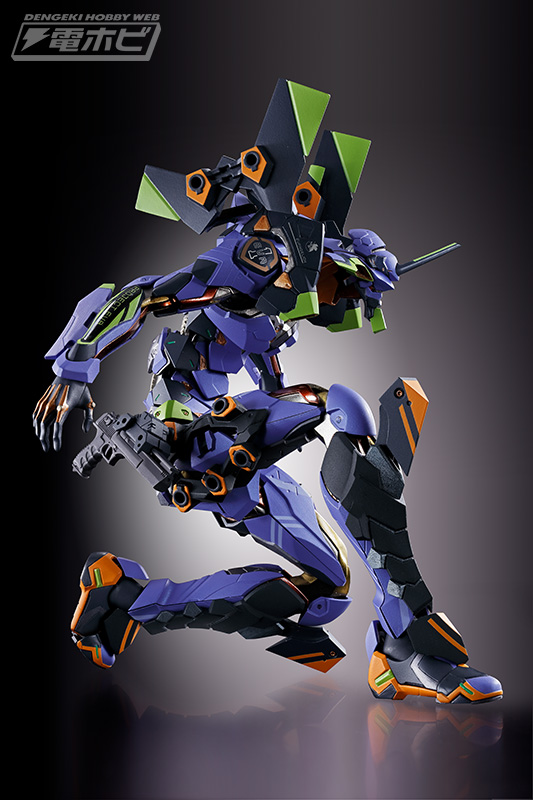 METAL BUILD Evangelion Unit 01 30th with the spear of Gaius