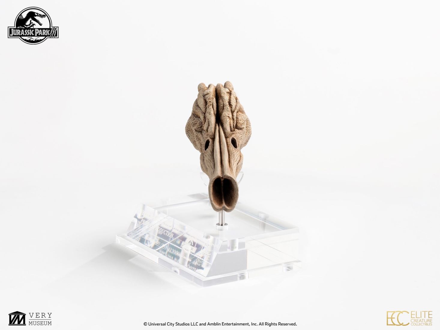 Velociraptor Resonating Chamber Prop - Jurassic Park