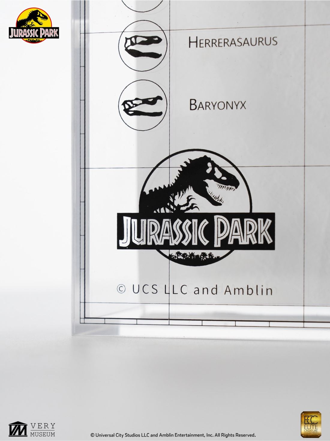 Jurassic Park Isla Nublar 3D Map Display 