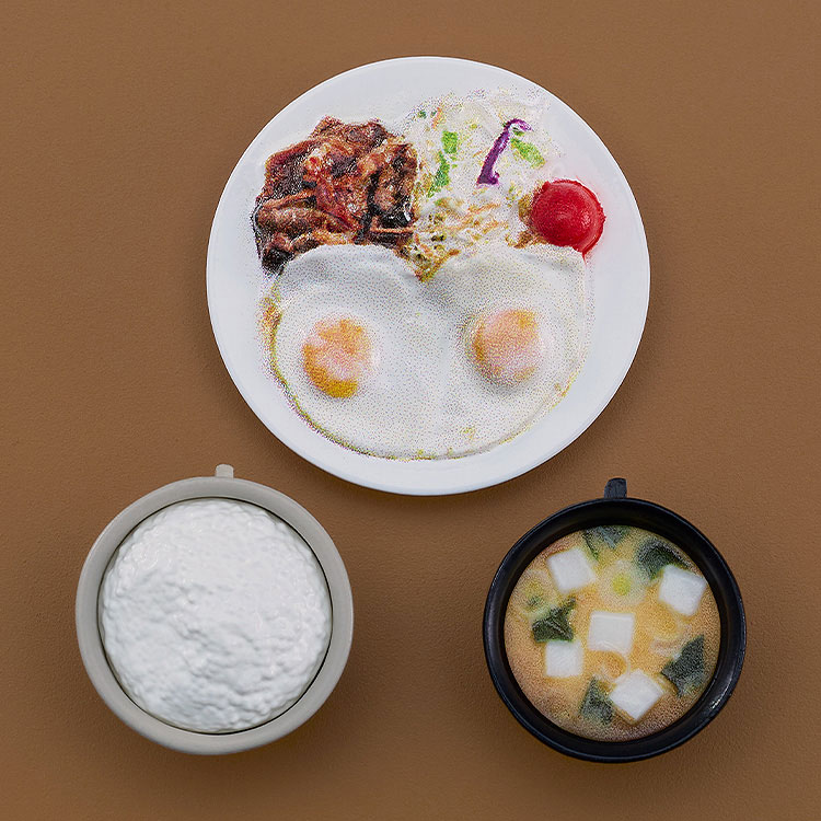 figma Solitary Gourmet Goro Inogashira Yutaka Matsushige ver. Renewal Edition - Nostalgic Teishoku Restaurant Set