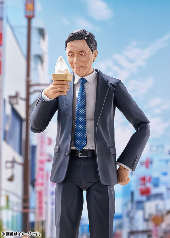 figma Solitary Gourmet Goro Inogashira Yutaka Matsushige ver. Renewal Edition - Nostalgic Teishoku Restaurant Set