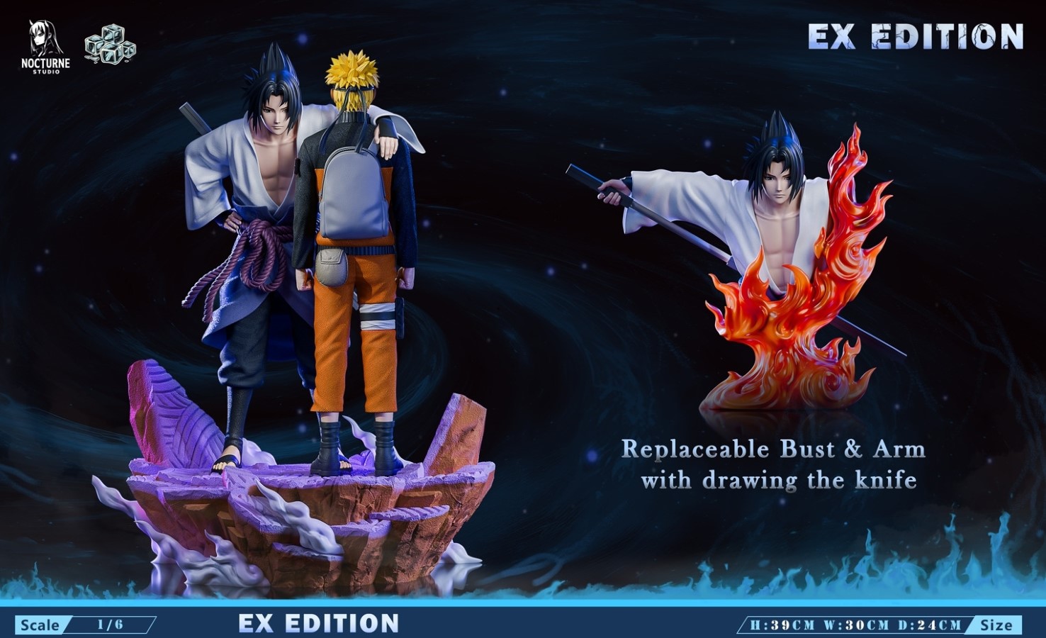 Naruto and Sasuke Reunite 1/6