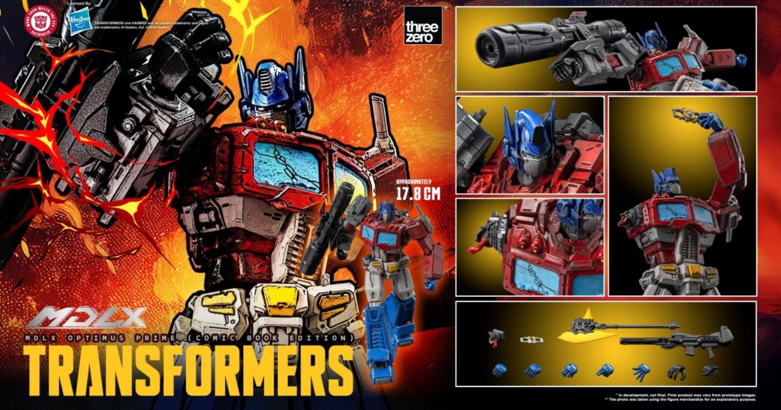 Transformers MDLX Optimus Prime (Comic Book Edition)