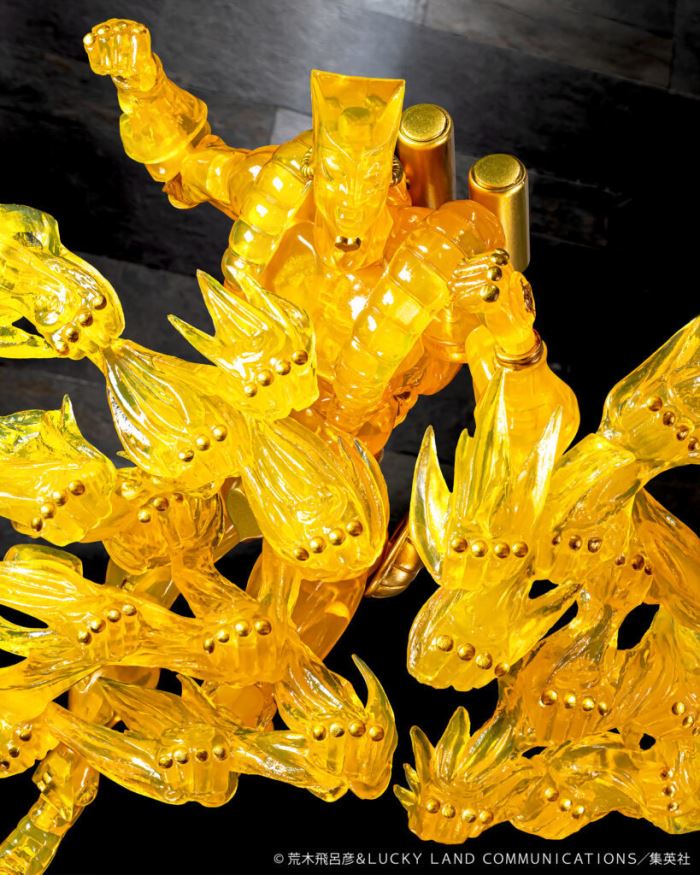 Super Action Statue The World Ver. CLEAR & GOLD