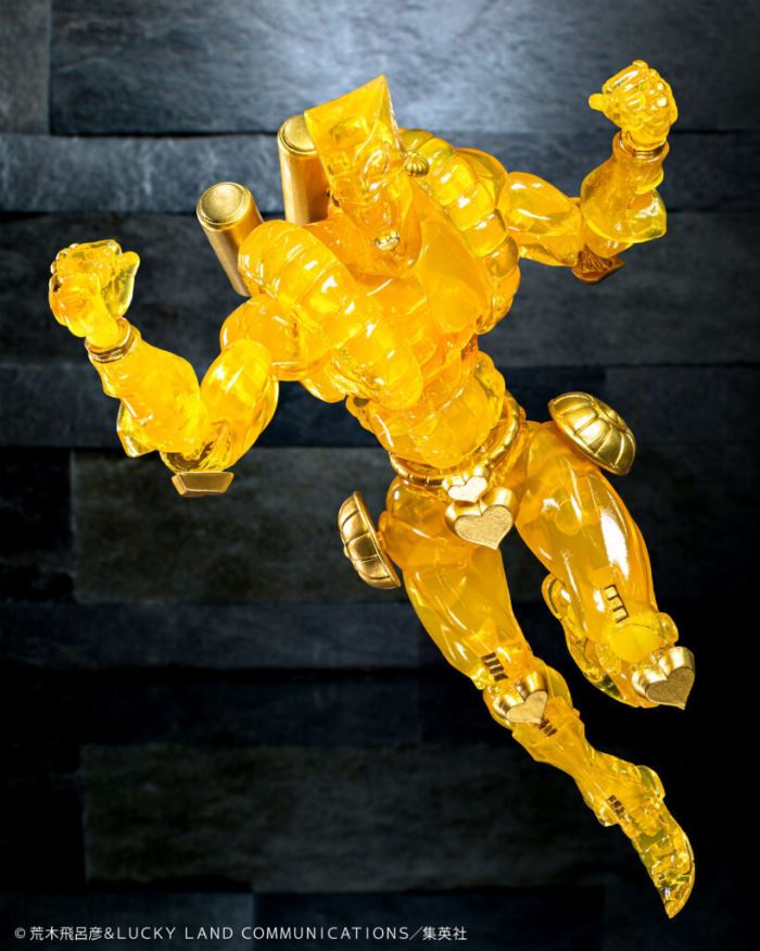 Super Action Statue The World Ver. CLEAR & GOLD