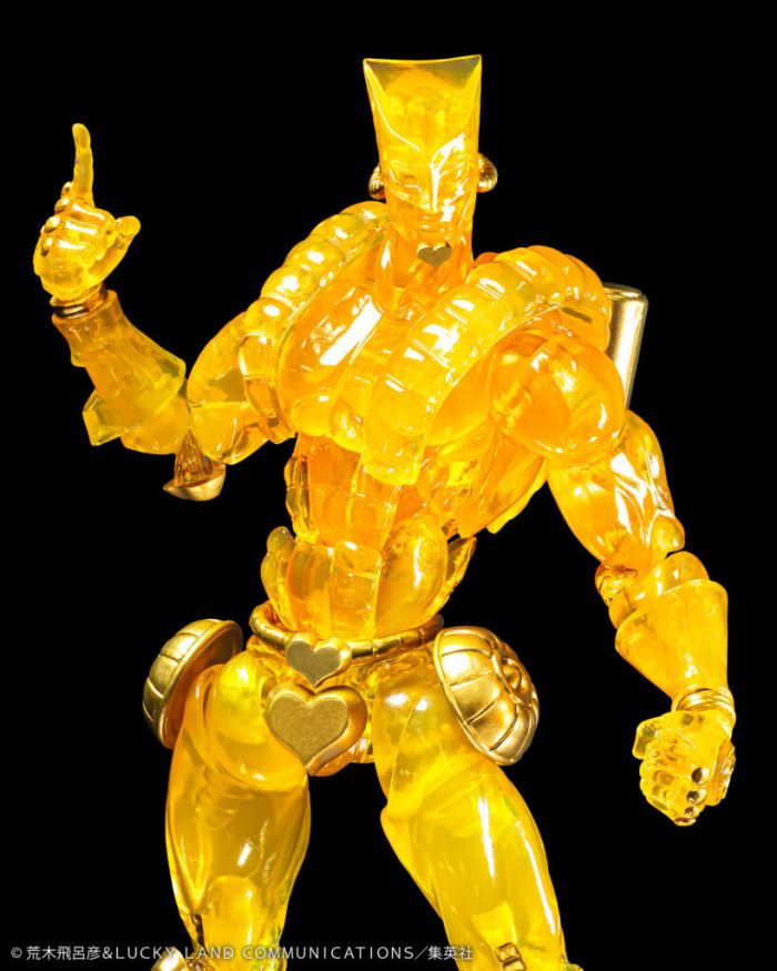 Super Action Statue The World Ver. CLEAR & GOLD
