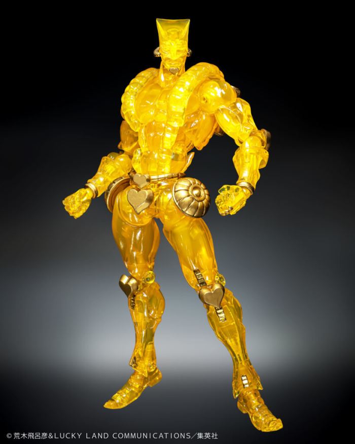 Super Action Statue The World Ver. CLEAR & GOLD