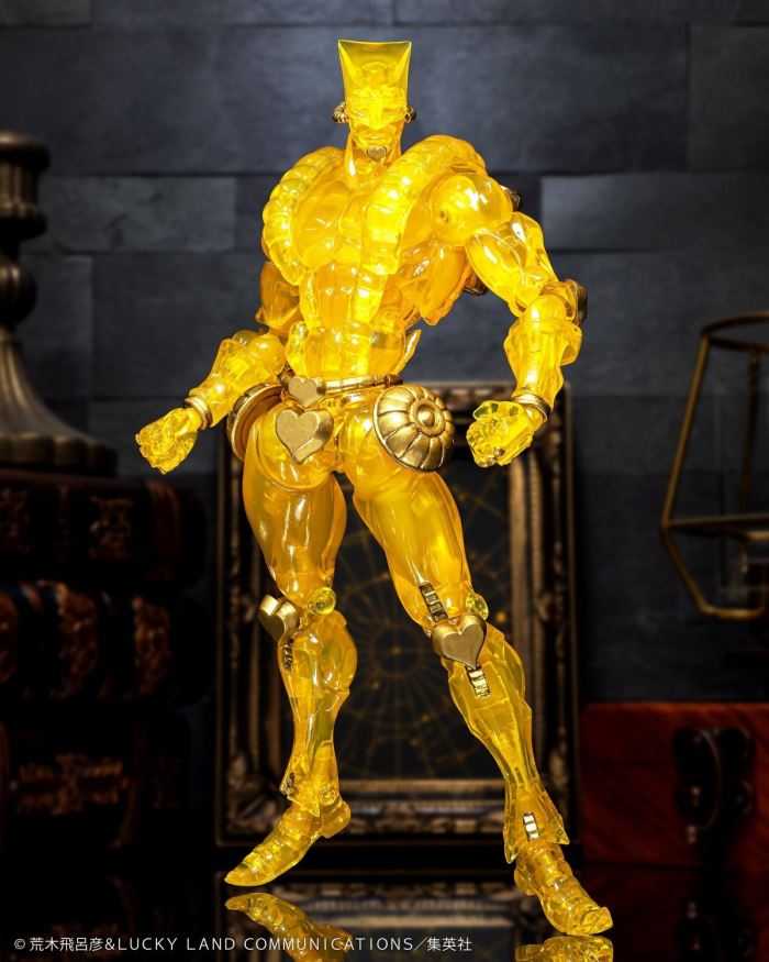 Super Action Statue The World Ver. CLEAR & GOLD