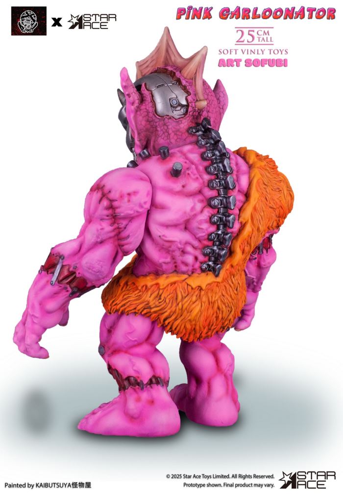 Pink Frankenstein/Pink Half-Fish Vinyl Statue