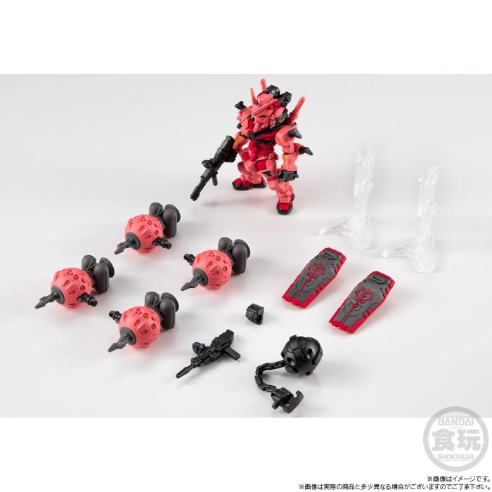 FW GUNDAM CONVERGE CORE Red Gundam Set 