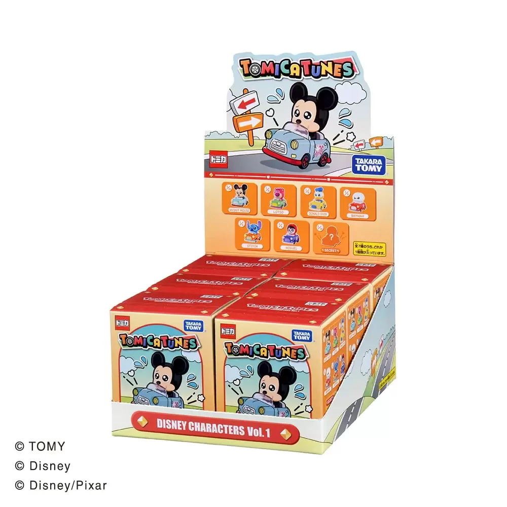 TOMICA TUNES DISNEY CHARACTERS Vol.1