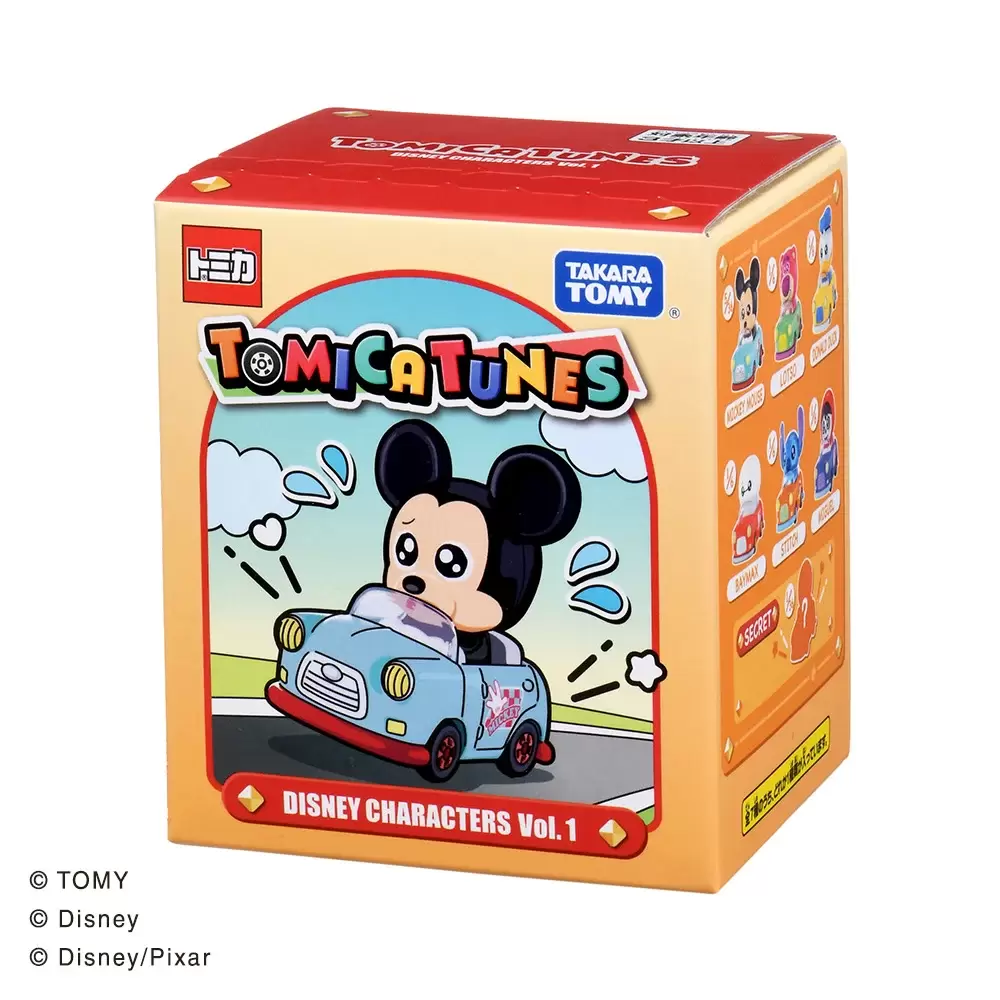 TOMICA TUNES DISNEY CHARACTERS Vol.1